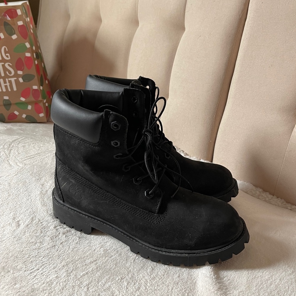 Black Timberland Boots